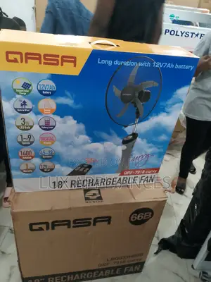 High Quality Rechargeable Standing Fan
