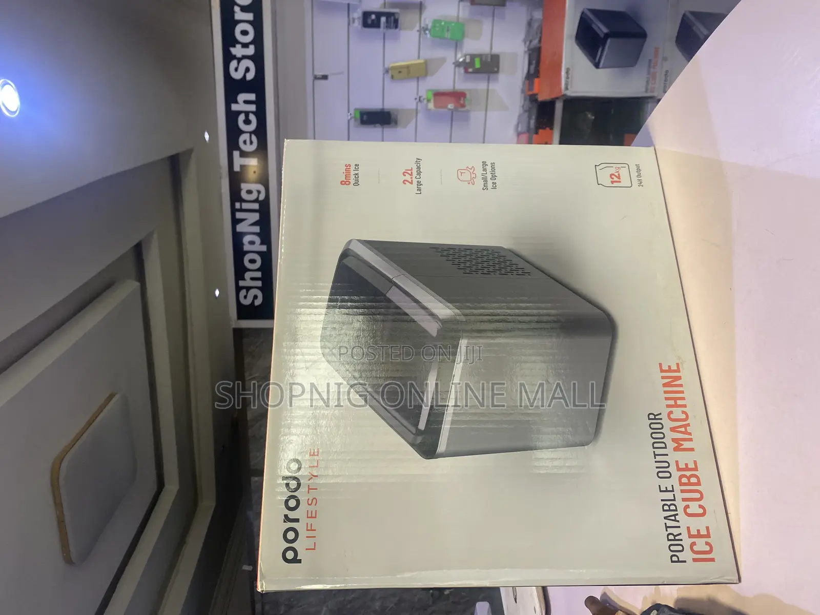Porodo Outdoor Ice Cube Machine