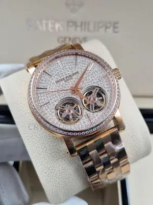 Patek Philippe Quality Luxury Men Chain Strap Wristwatch