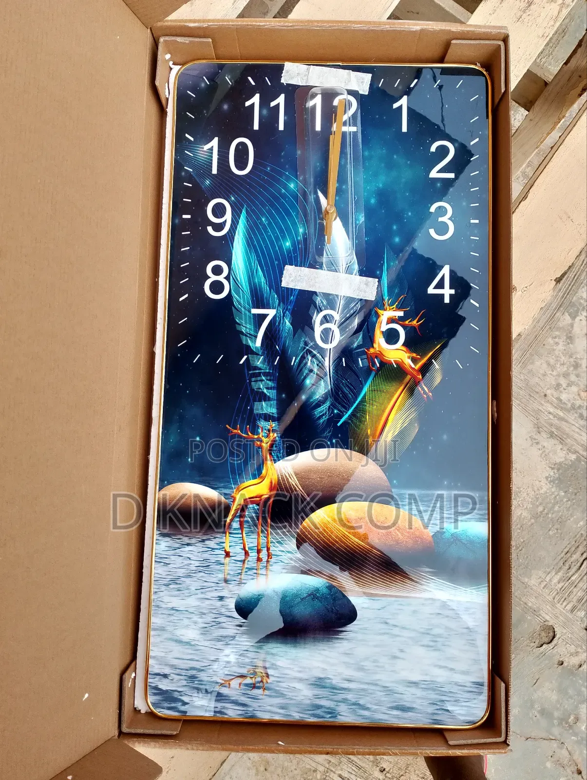 Luxury Pendulum/Silent Wall Clock 60cm X 29.8cm