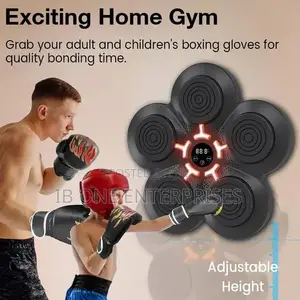 Wall Mounted Punching Musical Boxing Machine Game Trainer