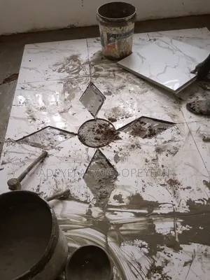 Stamp Floor Concrete and Tiling.