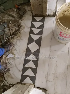Stamp Floor Concrete and Tiling.