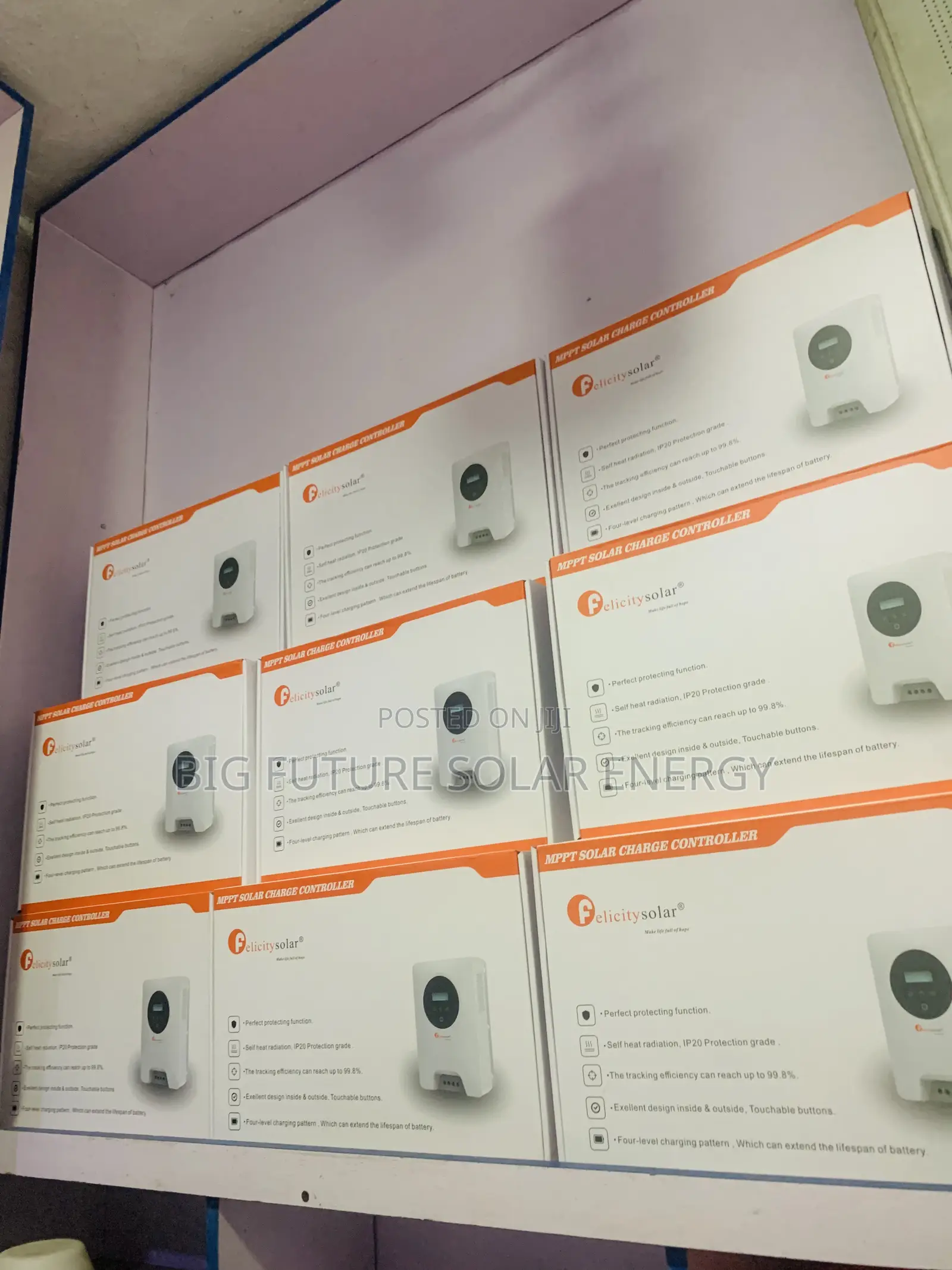 120amps Felicity Charge Controller 48v