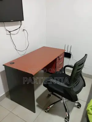 Simple Classy Office Table And Chair Set