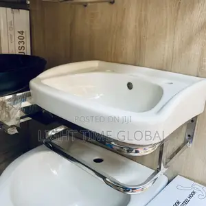 Wall Wash Hand Basin and Towel Hanger
