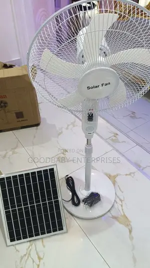 Hs China Solar Rechargeable Fan / Table Fan