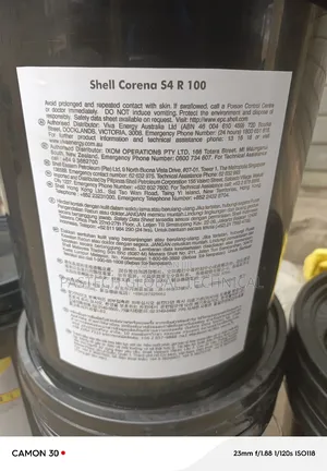Shell Corena S4 R 100 20l