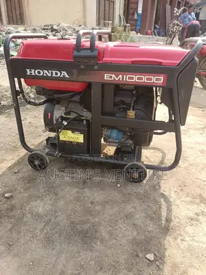 Tokunbo Honda 10kva Key Starting Gasoline Generator.