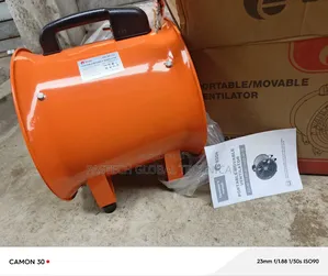 8" Portable Ventilator With a 5M Hose 220v-240v