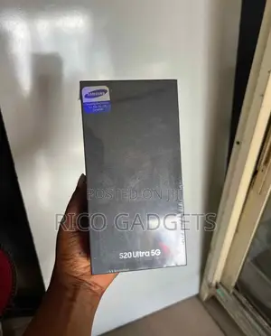 New Samsung Galaxy S20 Ultra 128 GB Black