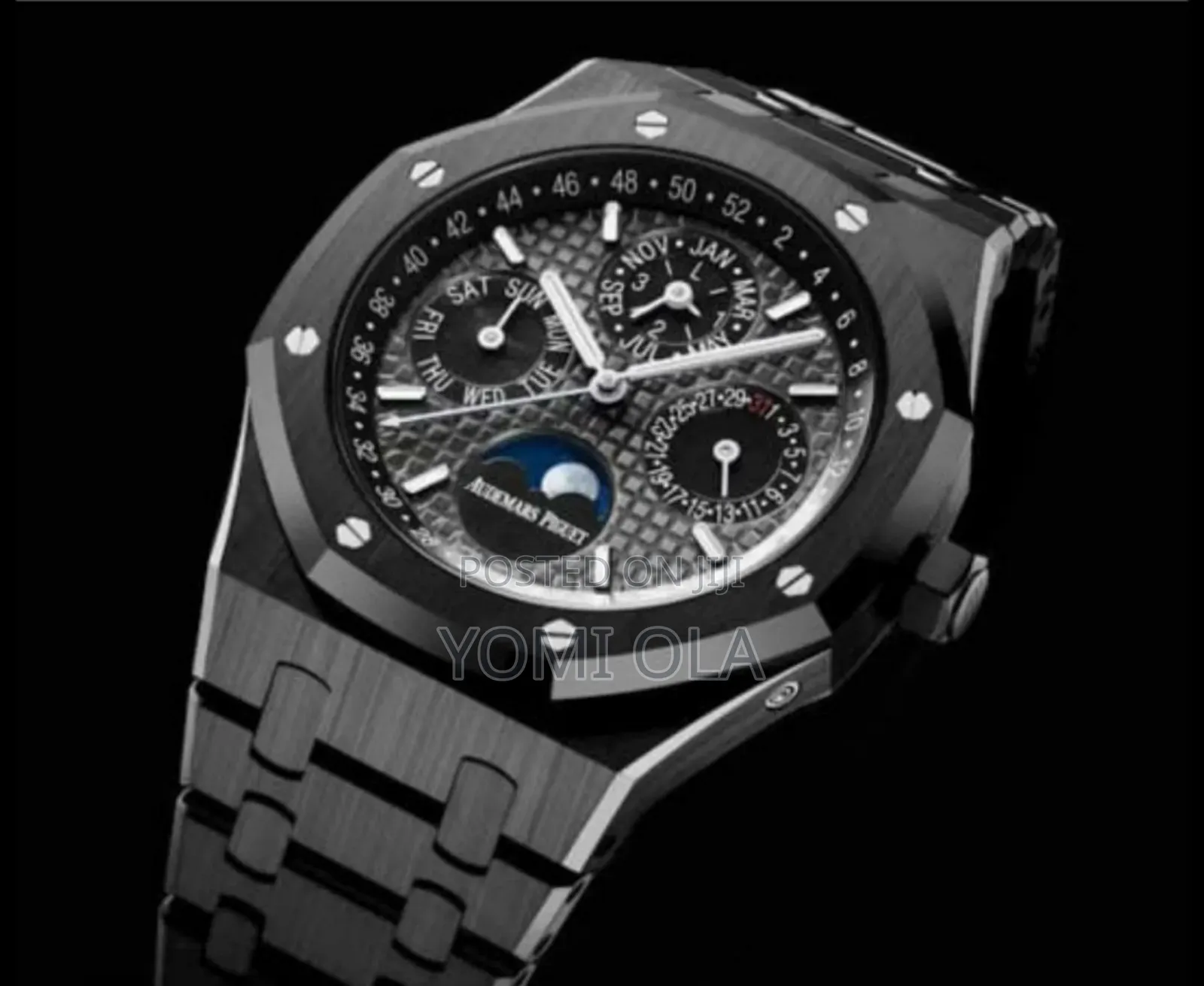 Audemars Piguet Automatic Black-Grey Dial Watch
