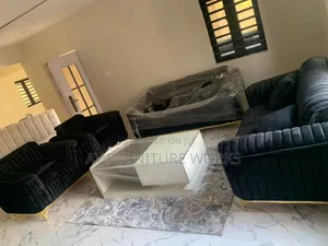 Quality 7 Sitters Sofas and a Center Table