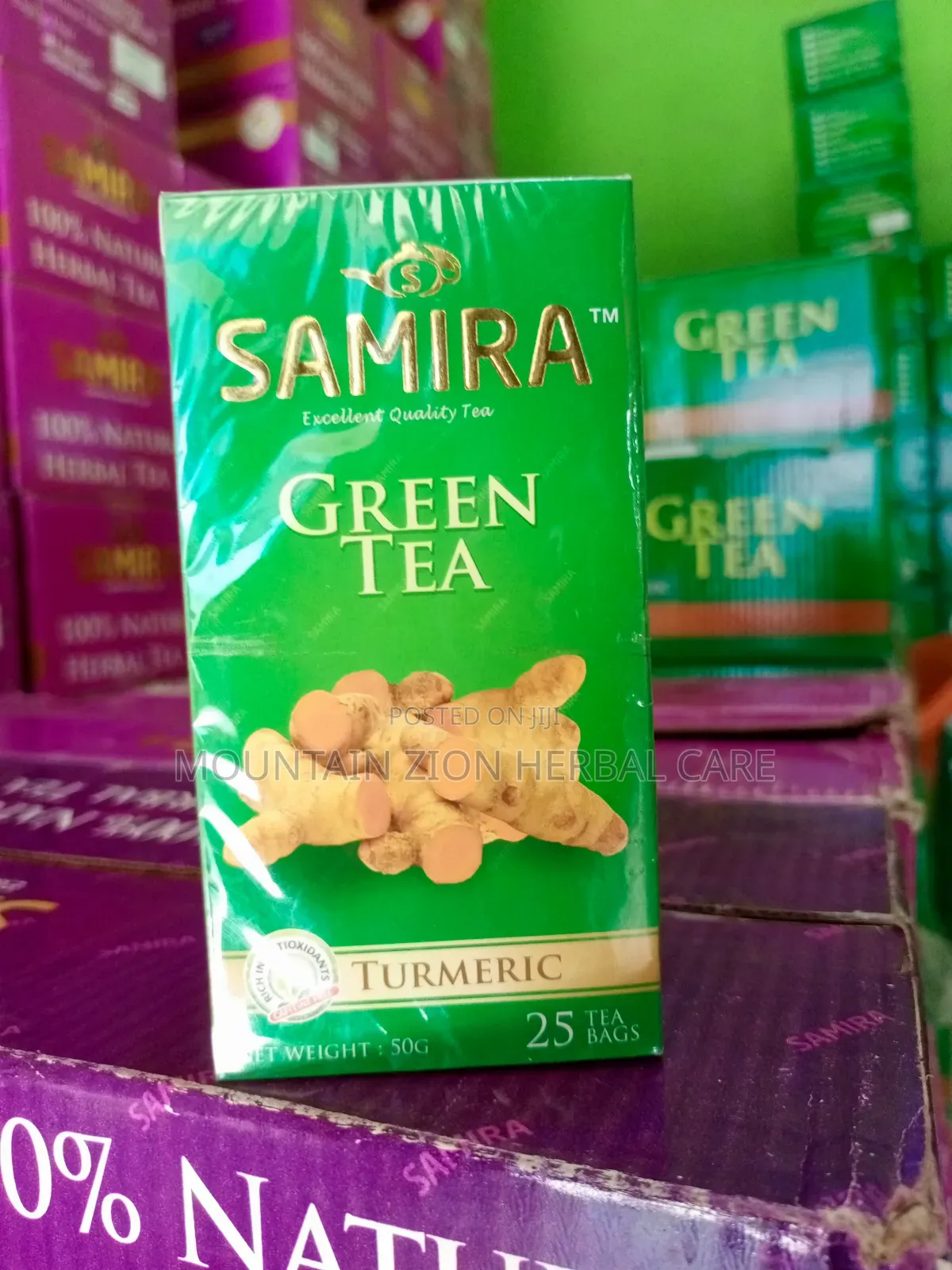 Samira Green Tea Turmeric