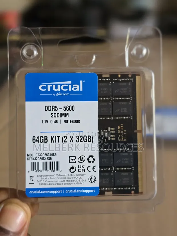 crucial DDR5-5600 2×32GB 64GB 【公式通販】