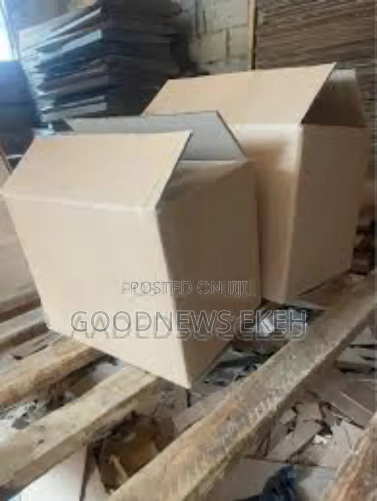Moving Boxes, Relocation, Exportation and General Purposes.