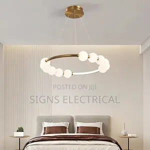 Nordic Copper Design Bubble LED Chandelier