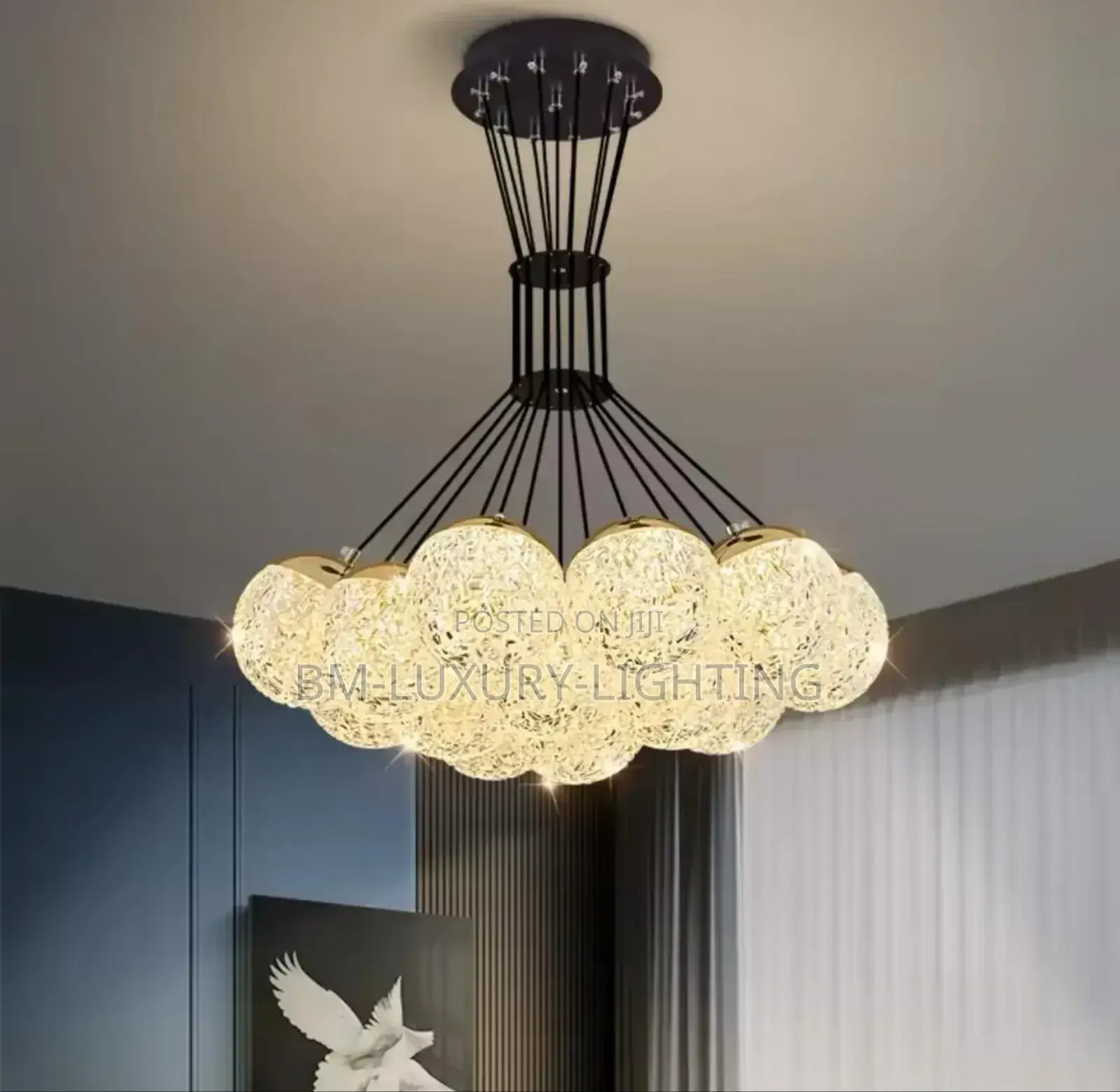 Luxury 13 Crystal Balls Chandelier