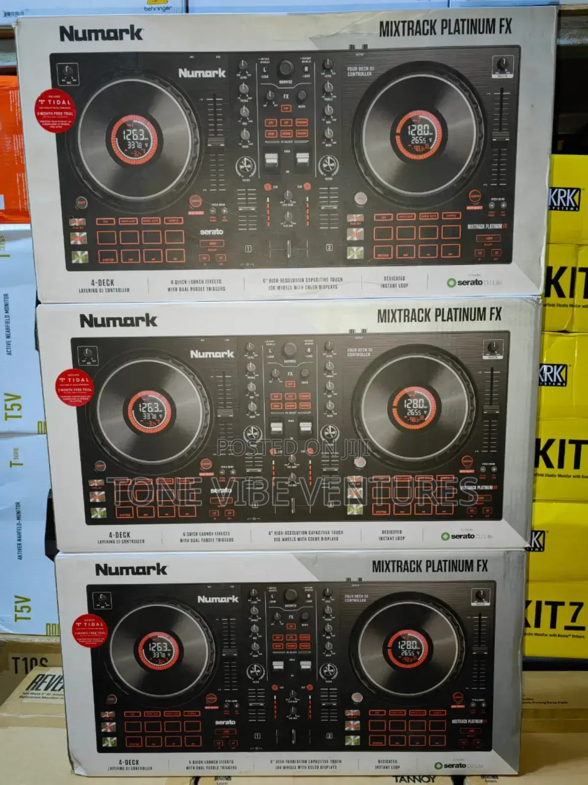Numark Dj Controller Platinum Fx