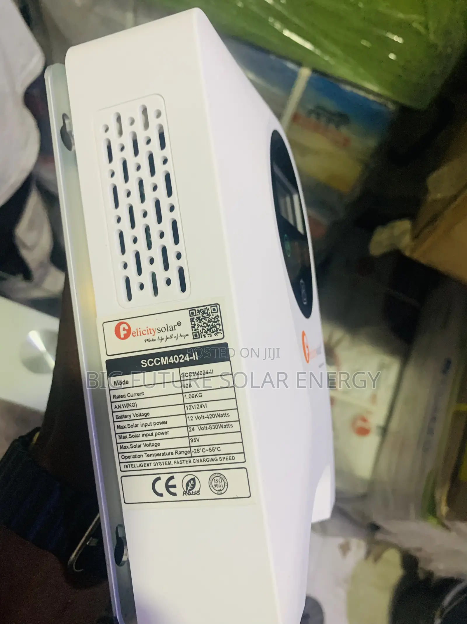 40amps Felicity Charge Controller 12/24v
