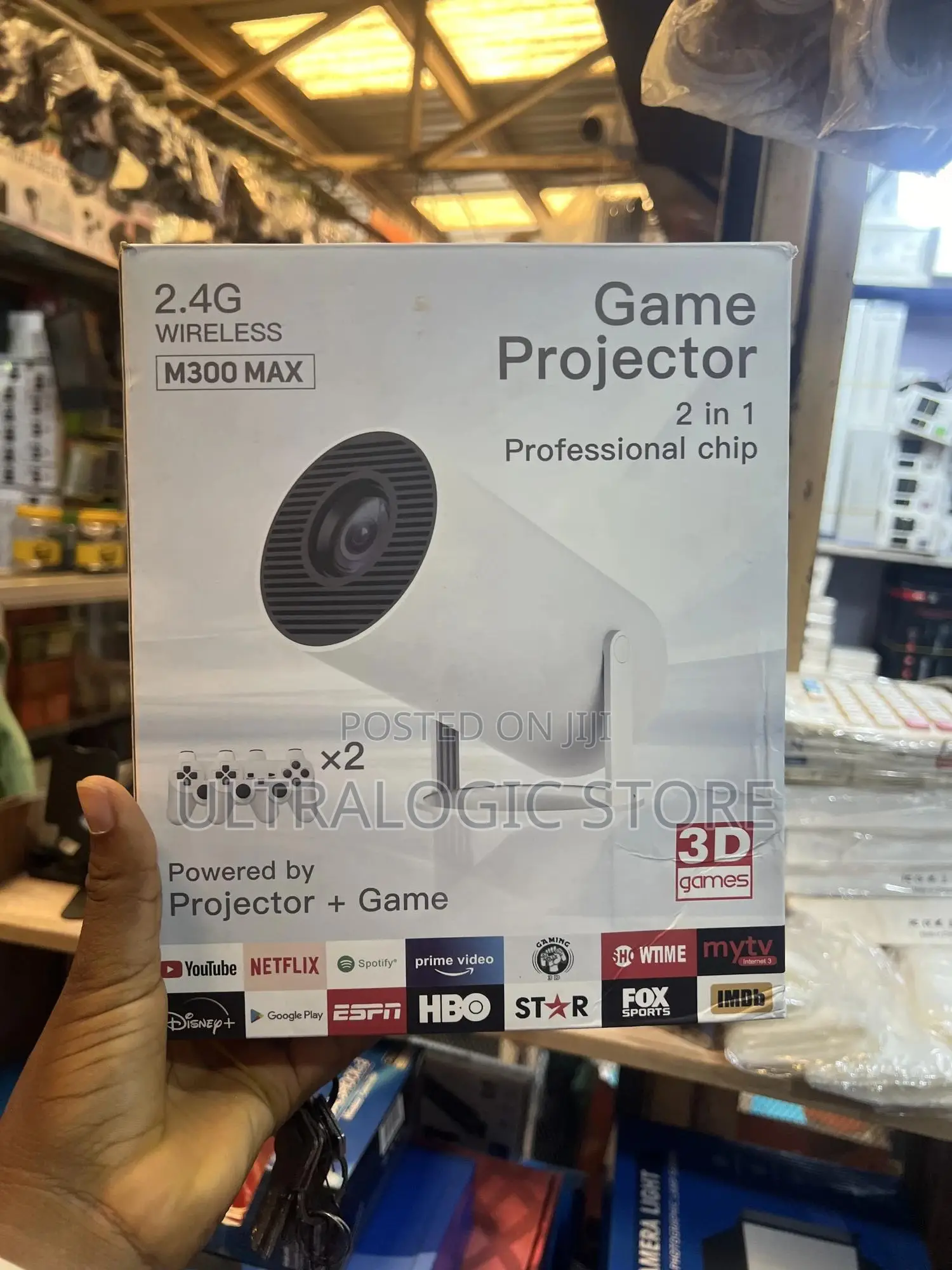 Game Projector 2 In 1 Professional Chip