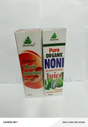 Photo - Ulcer Solution Pure Organic Noni Combo Pack Biotrend