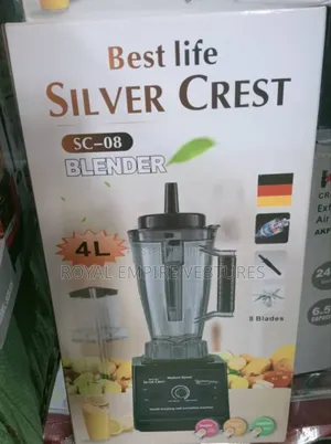 4l Silver Crest Blender