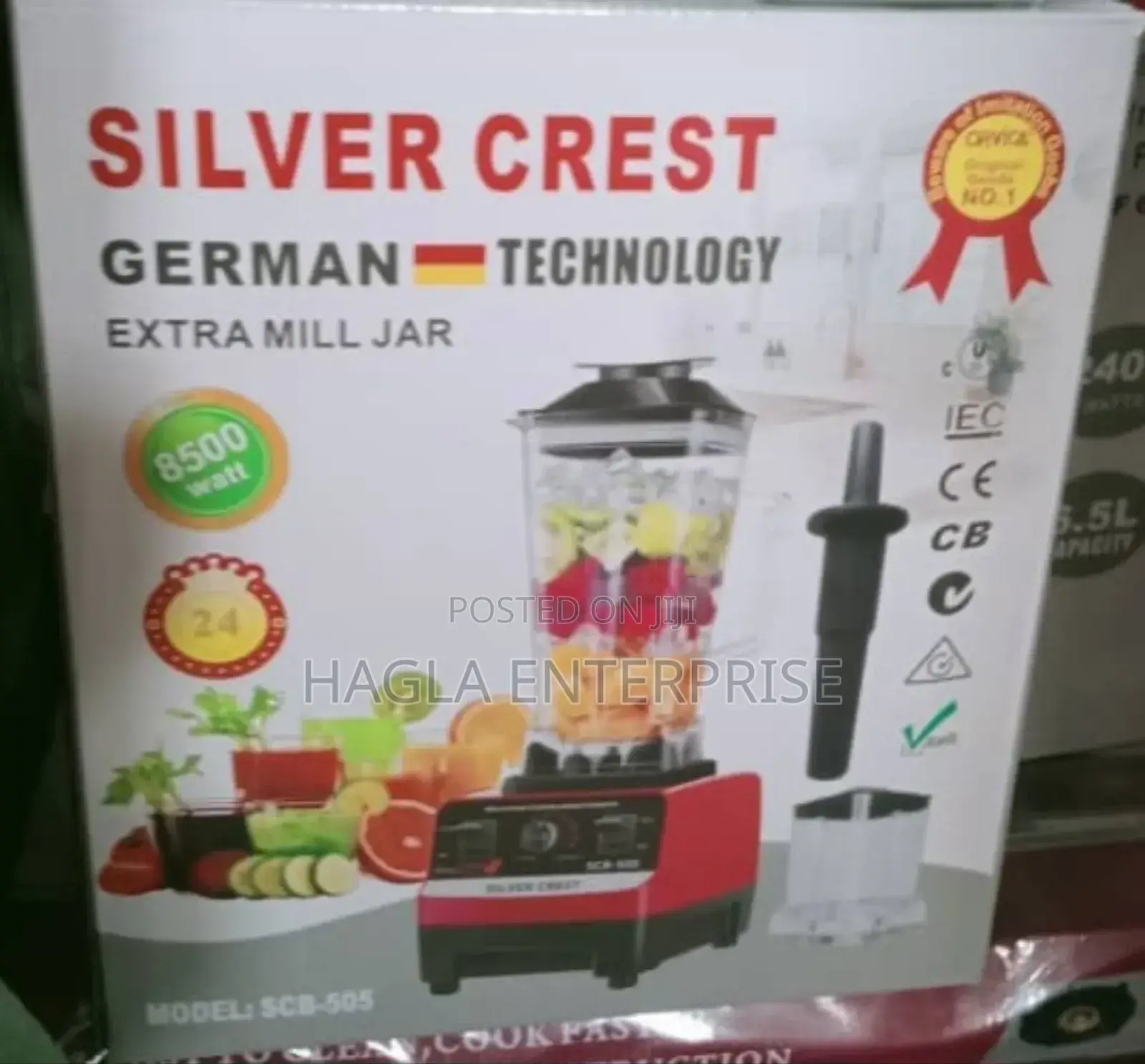 8500watts Silver Crest Blender Available