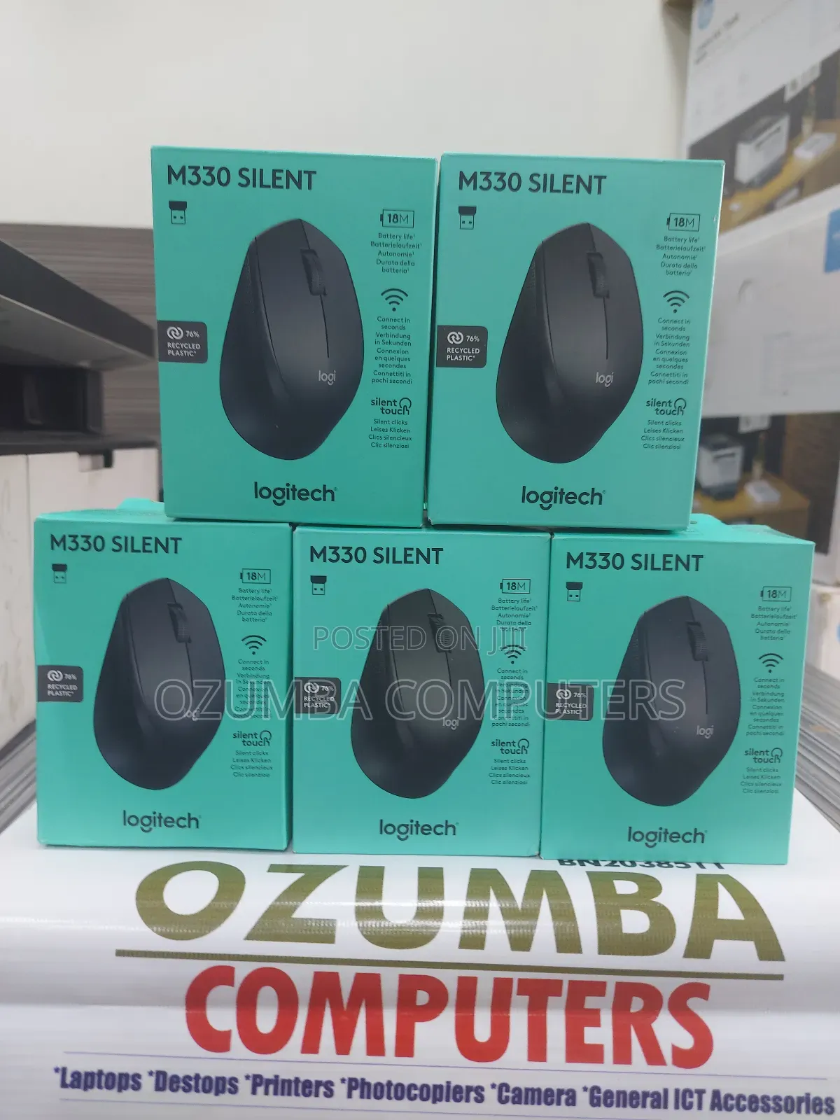 Logitech M330 Silent Wireless Mouse