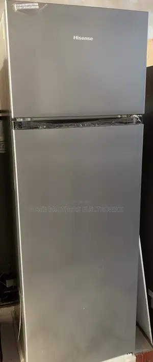 HISENSE REFRIGERATOR 240liters (Double Doors)Silver Color