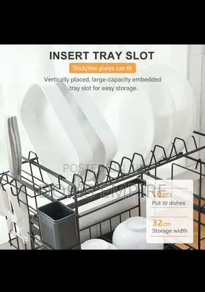 Qaulity 3-Tier Dish Rack Available