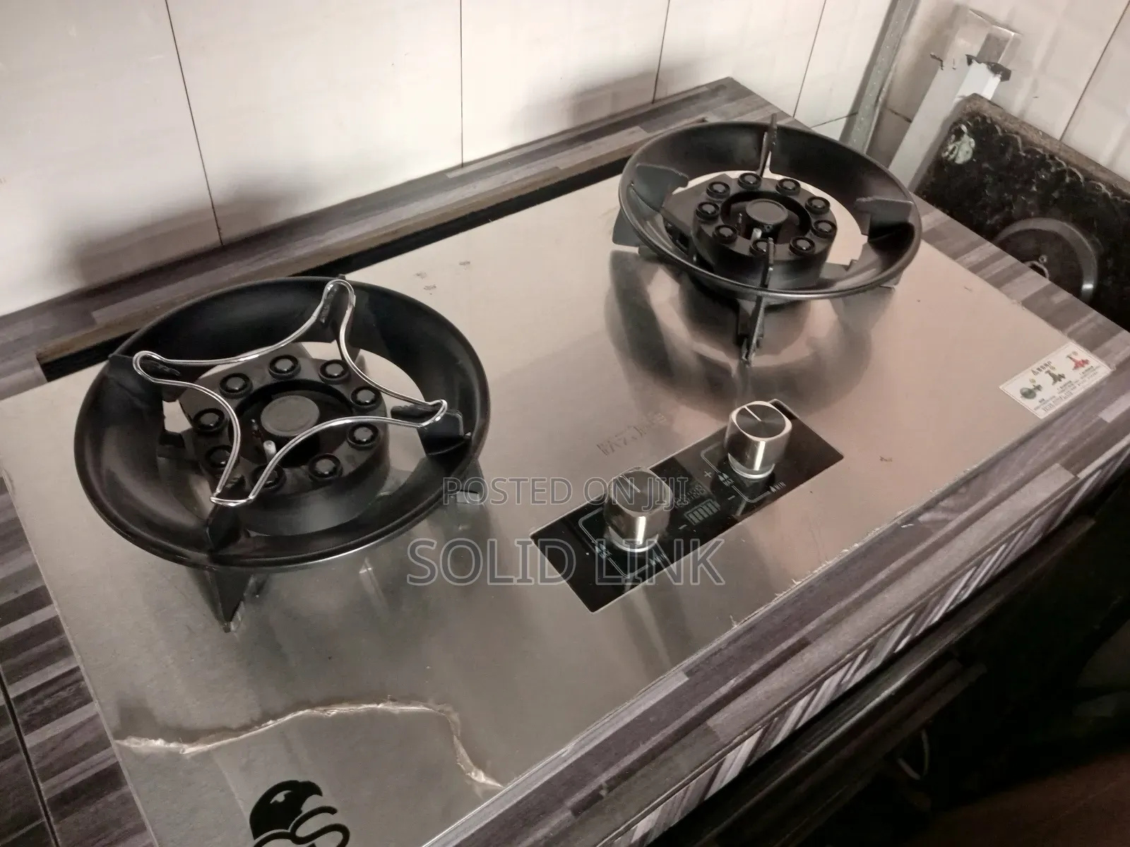 GS Inbuilt 2bunner Gas Cooker