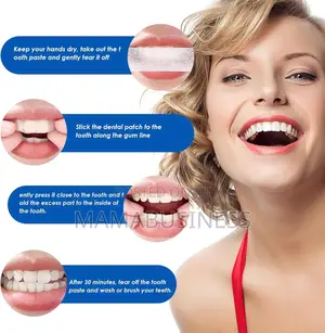 9d White Teeth Whitening Strips - 14 Pounches