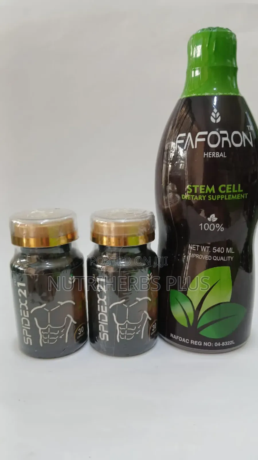 SPIDEX 21+ Faforon Stem Cell: Combats Erectile Dysfunction