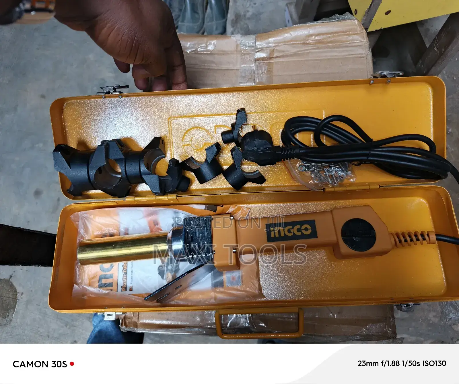 Plastic Tube Welding Tool