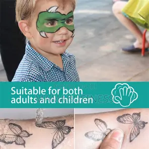 Eelhoe Temporary Tattoo Pen Set With 10 Pens and 2 Templates