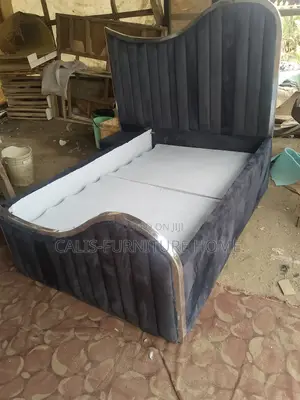 6ft X 4.5ft Bedframe (Gray Color)