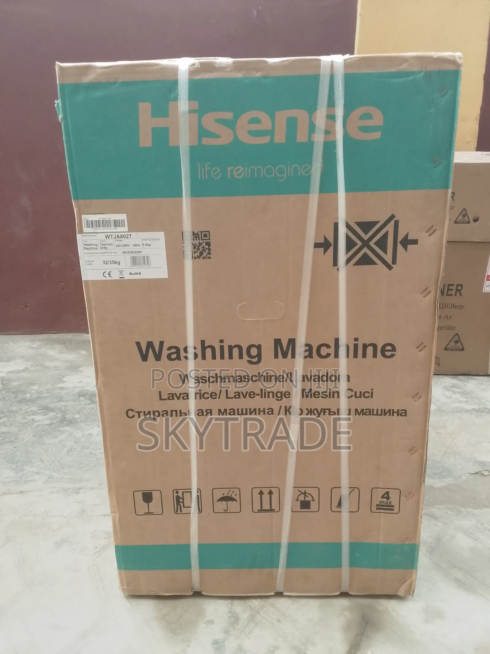 Hisense Top Loader Washing Machine-Automatic