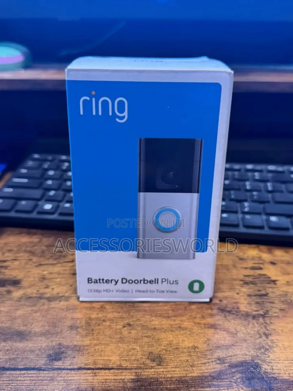 Rechargeable Battery Ring Doorbell Plus