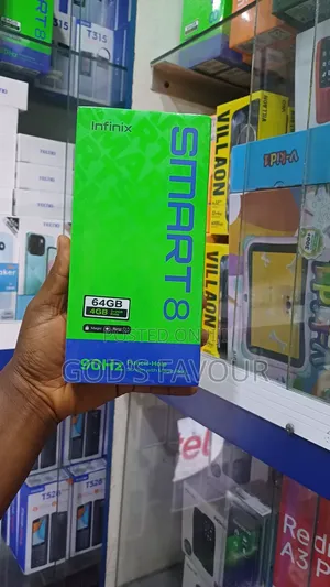 Photo - New Infinix Smart 8 64 GB Black
