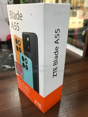 New ZTE A55 128 GB Black
