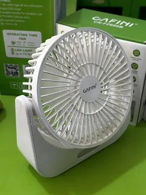 Cafini Smart Table Fan Powerful Cooling 4500mah Battery