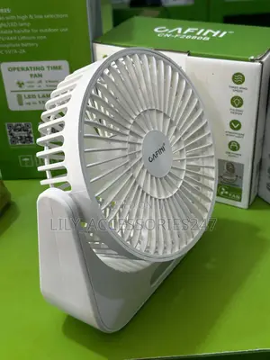 Cafini Smart Table Fan Powerful Cooling 4500mah Battery