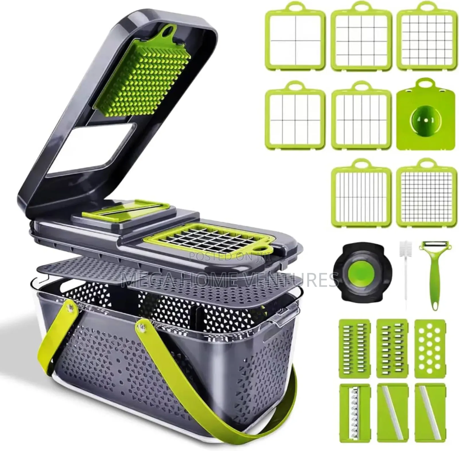Multifunction Veggie and Fruit Chopper