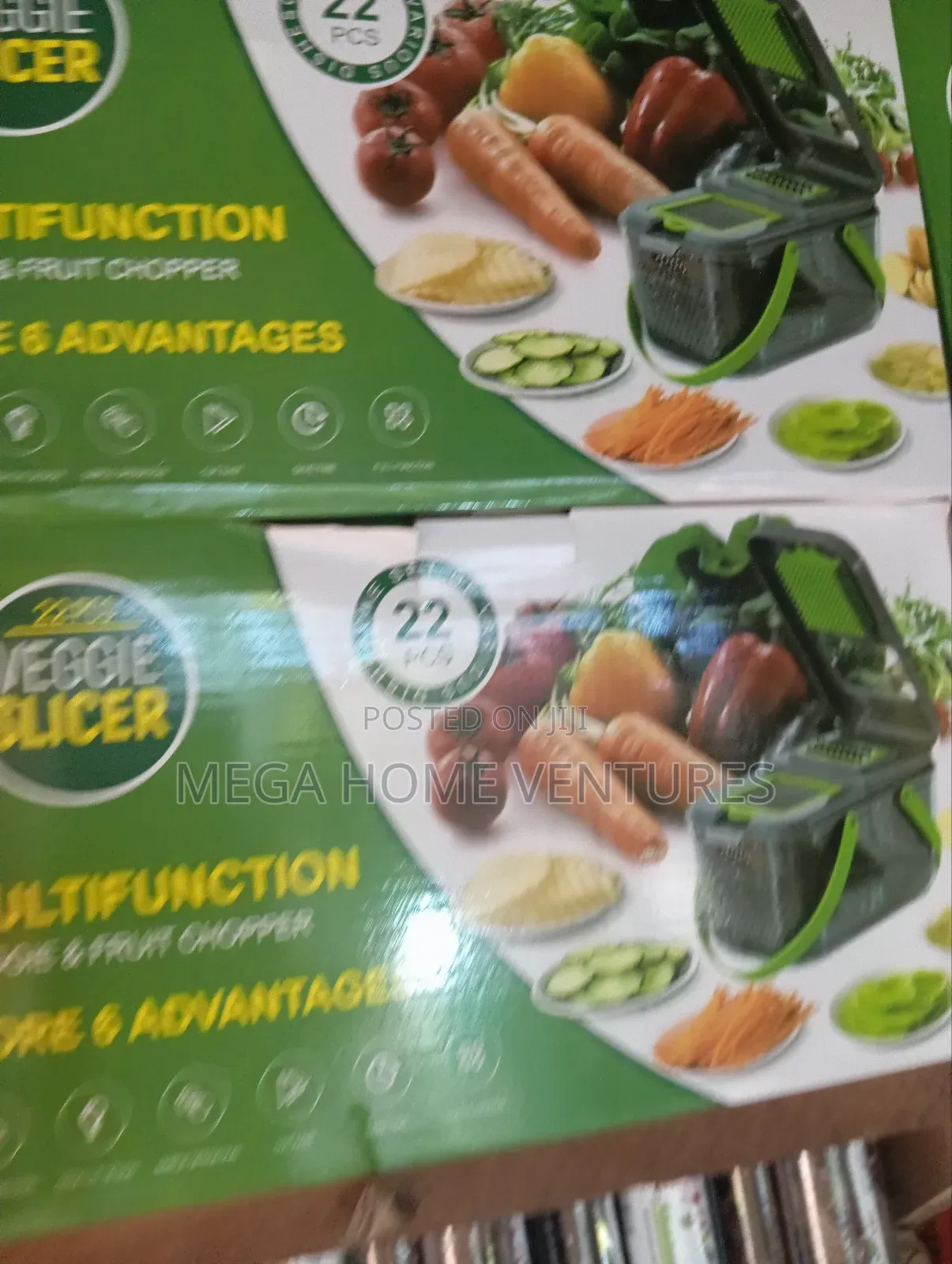 Multifunction Veggie and Fruit Chopper