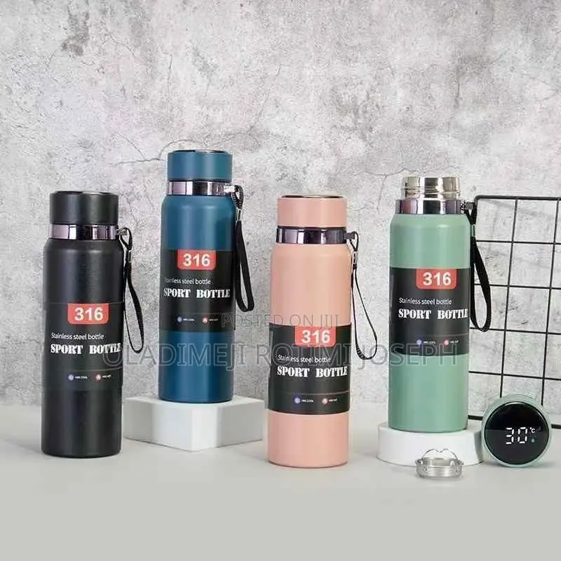 Water Flask With Temperature Display
