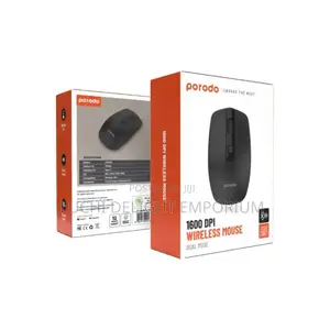 Porodo 2.4G Wireless N Bluetooth Rechargeable Mouse DPI 1600