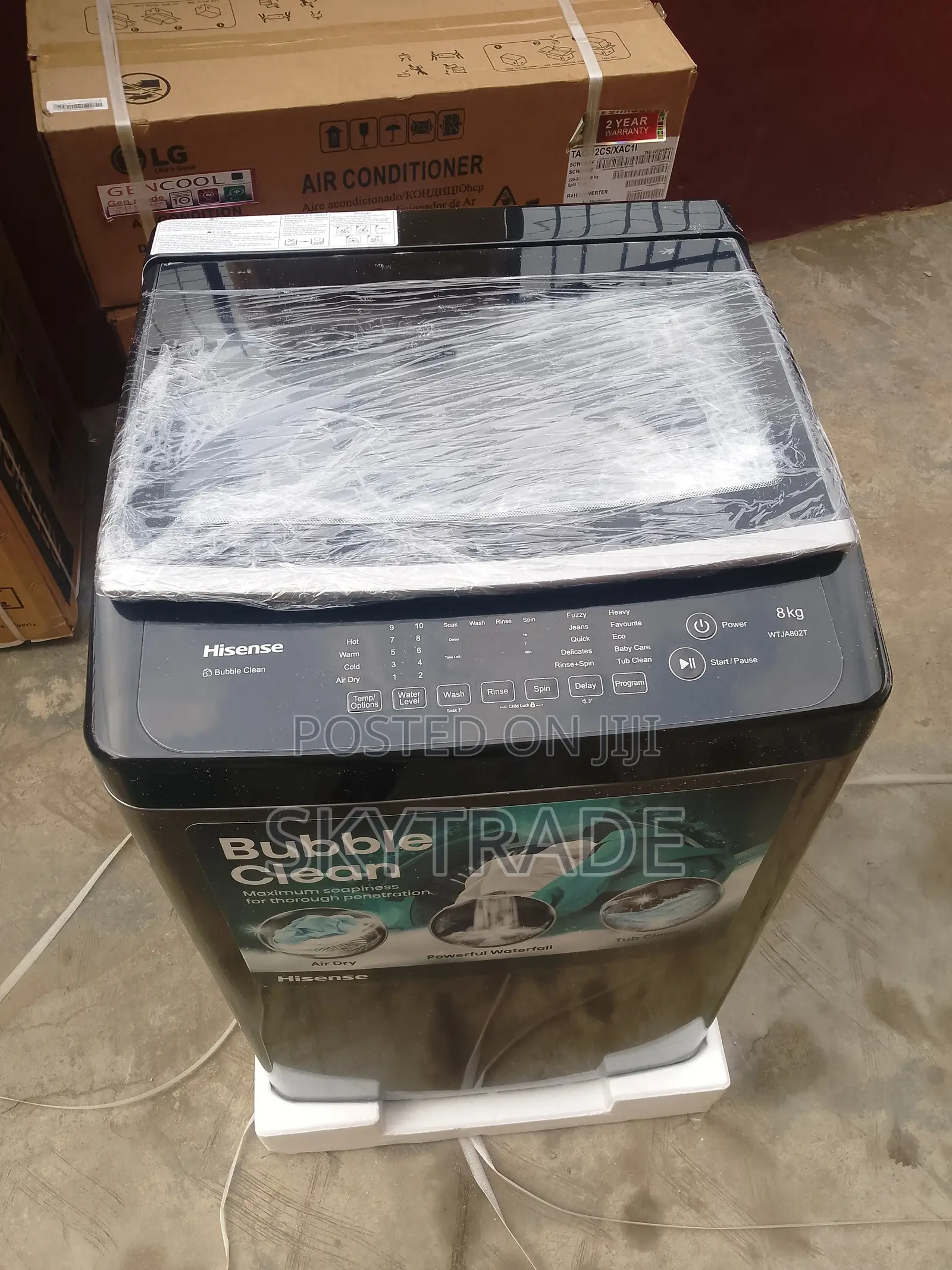 Self Program Function Hisense 8kg Automatic Wm