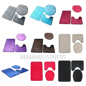 3 In1 Toilet Mat Available In Different Colours