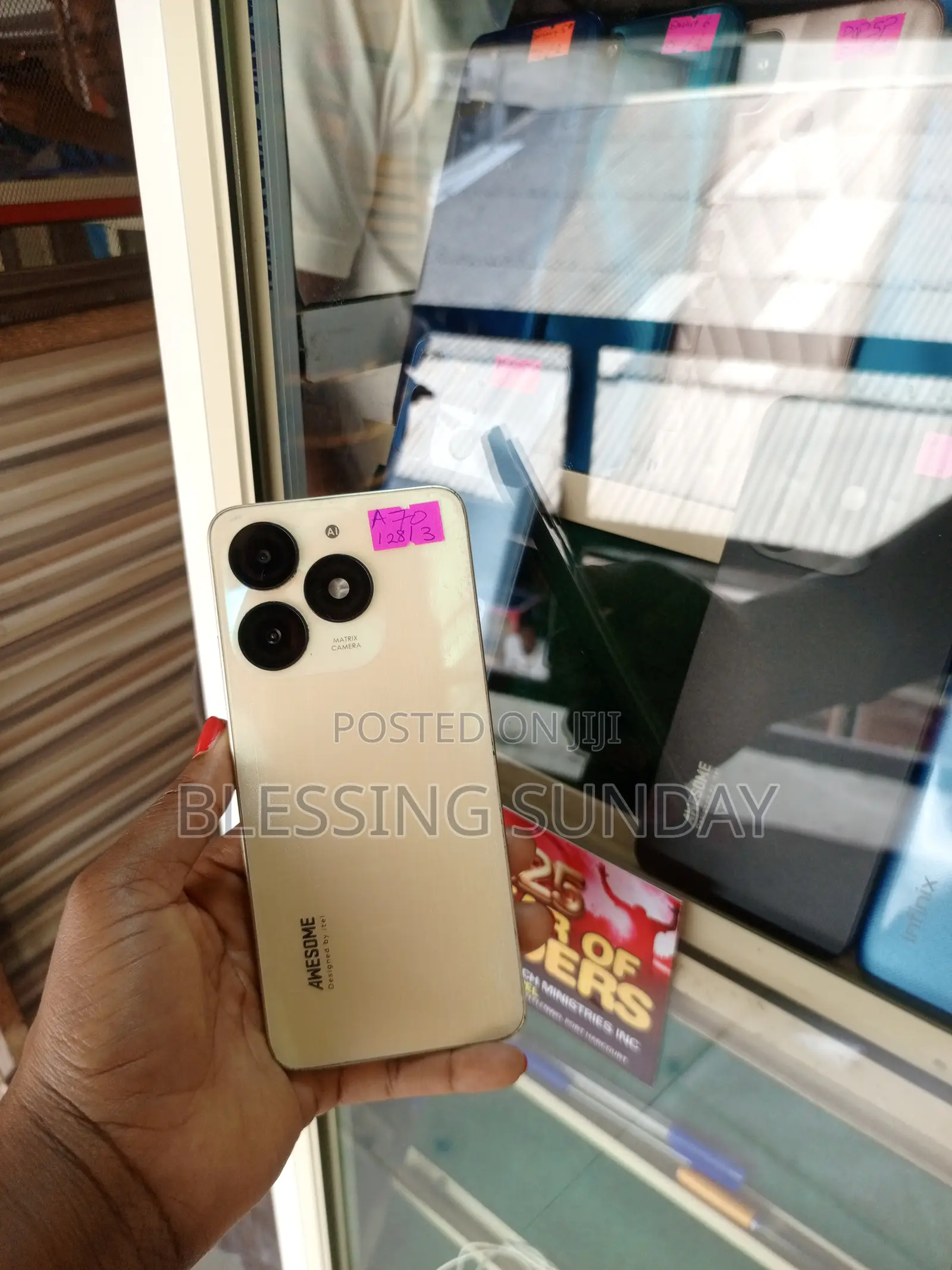 Itel A70 128 GB Gold